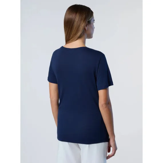 Camiseta North Sails Cuello de Pico Mujer
