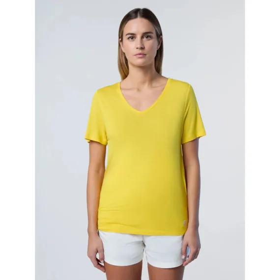 Camiseta North Sails Cuello de Pico Mujer