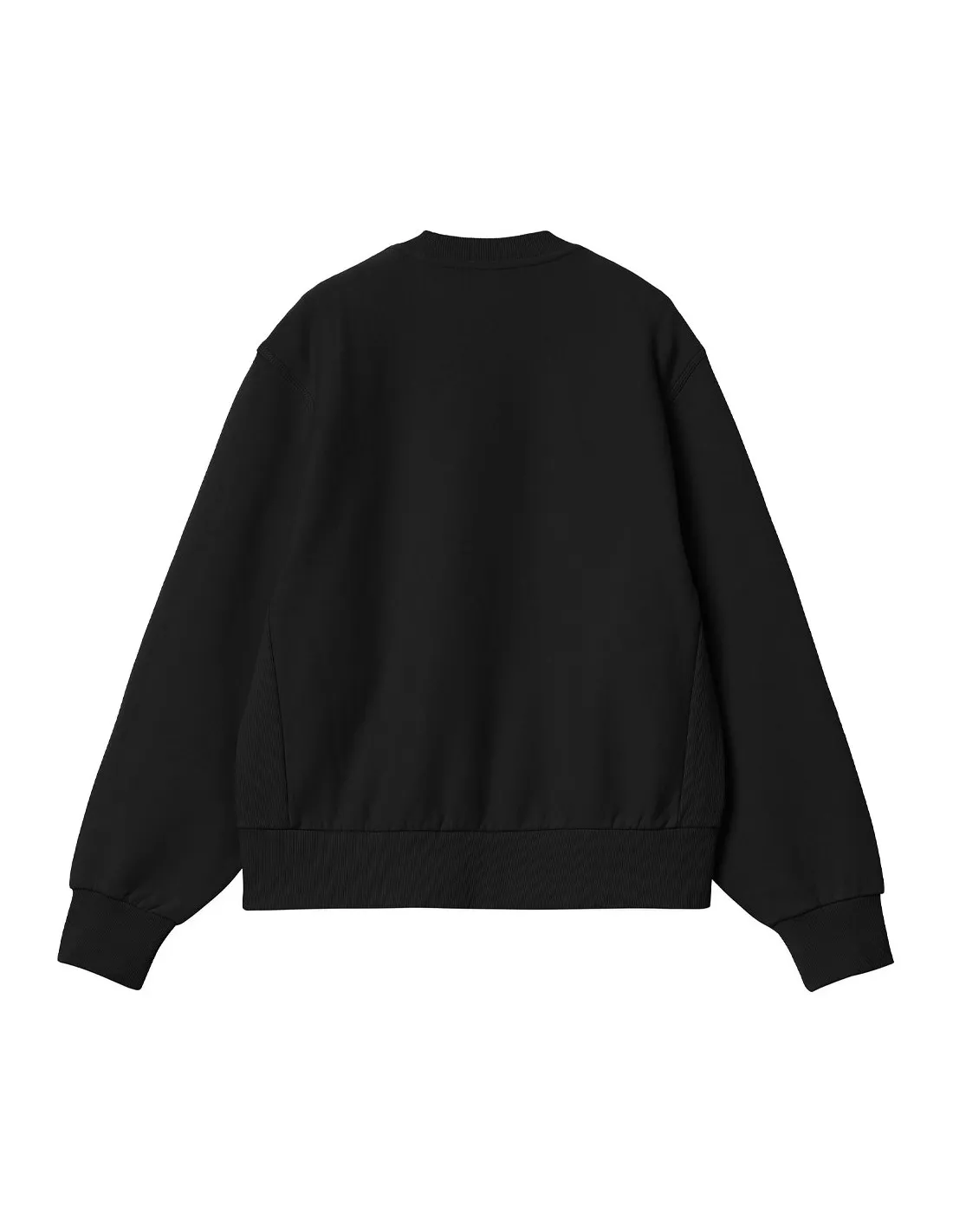 CARHARTT WIP W' AMERICAN SCRIPT SWEAT BLACK