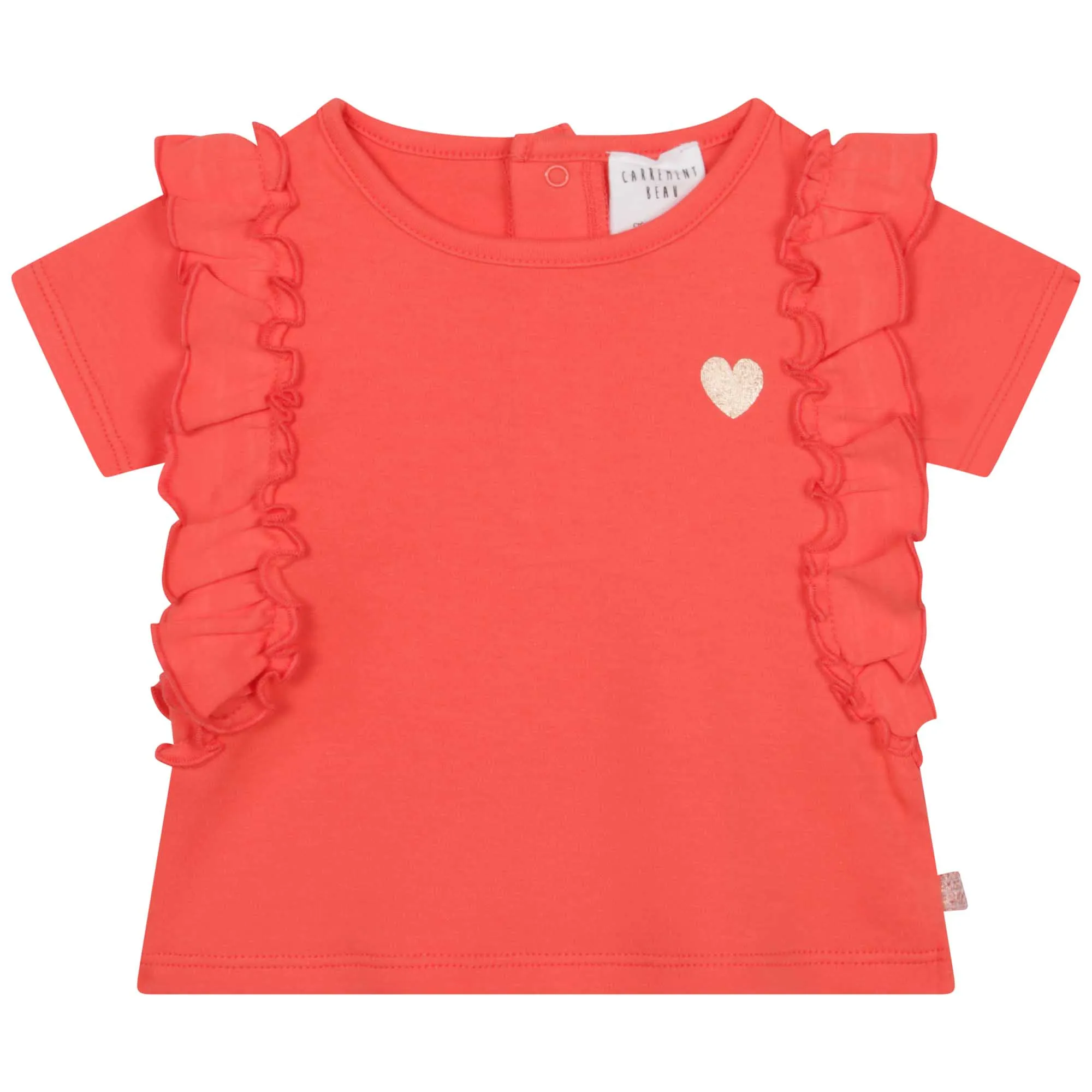 CARREMENT BEAU Camiseta con volantes