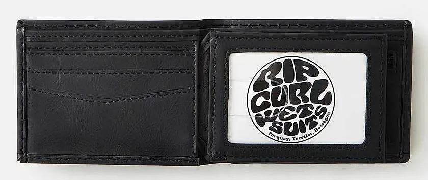 CARTERA RIP CURL SEARCH PU SLIM  BLACK  MEN´S