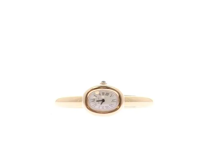 CARTIER Relojes T.  oro amarillo Dorado 