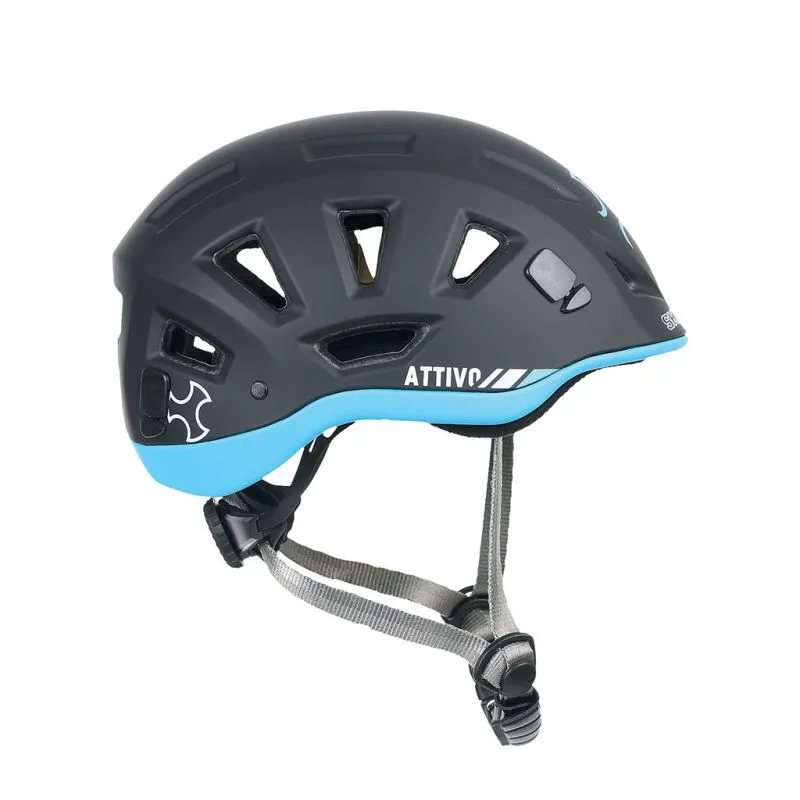 Casco de esquí de montaña Skitrab Attivo (negro/azul)