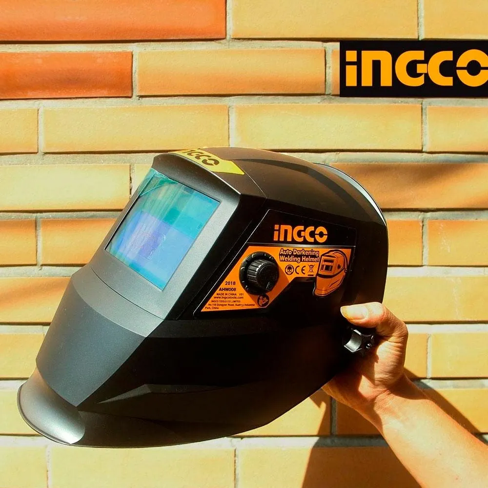 Casco para Soldar Ingco AHM008 Regulador Fotosensible DIN16