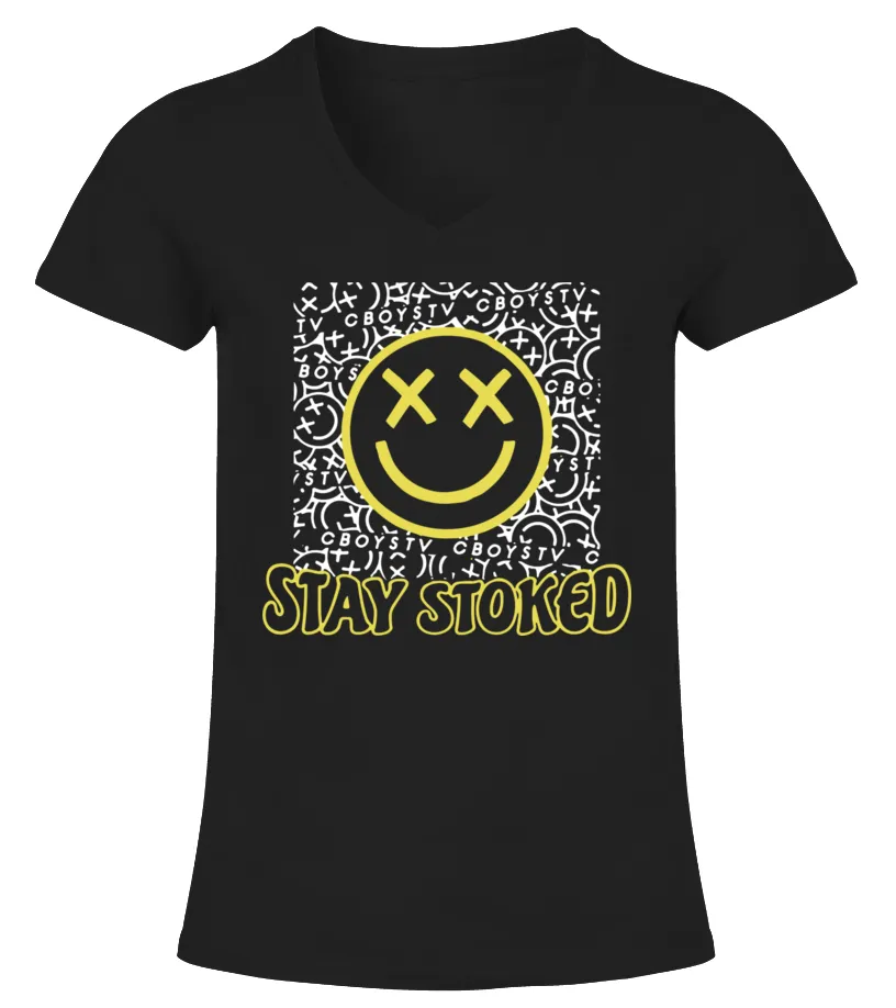 Cboystv Merch Camiseta cuello pico Mujer