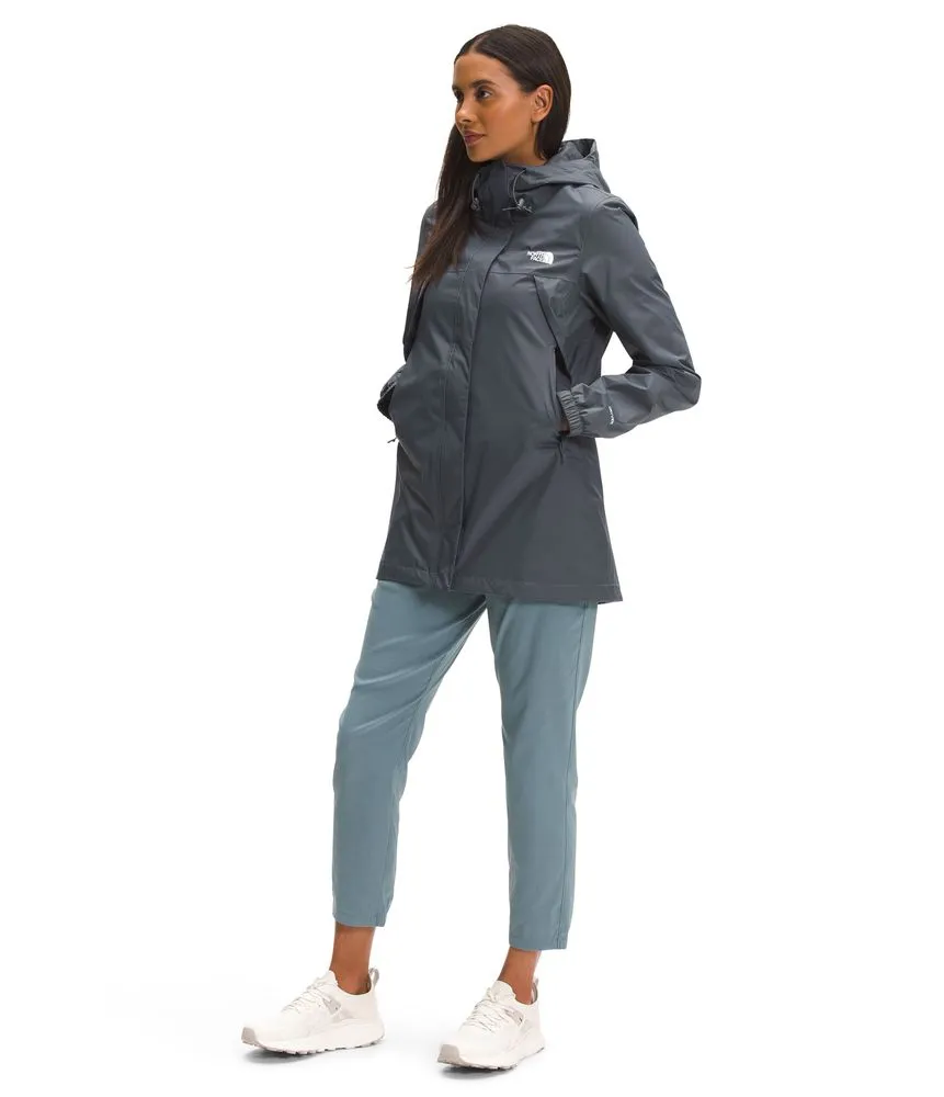 Chaqueta Antora Parka Impermeable Gris Mujer The North Face
