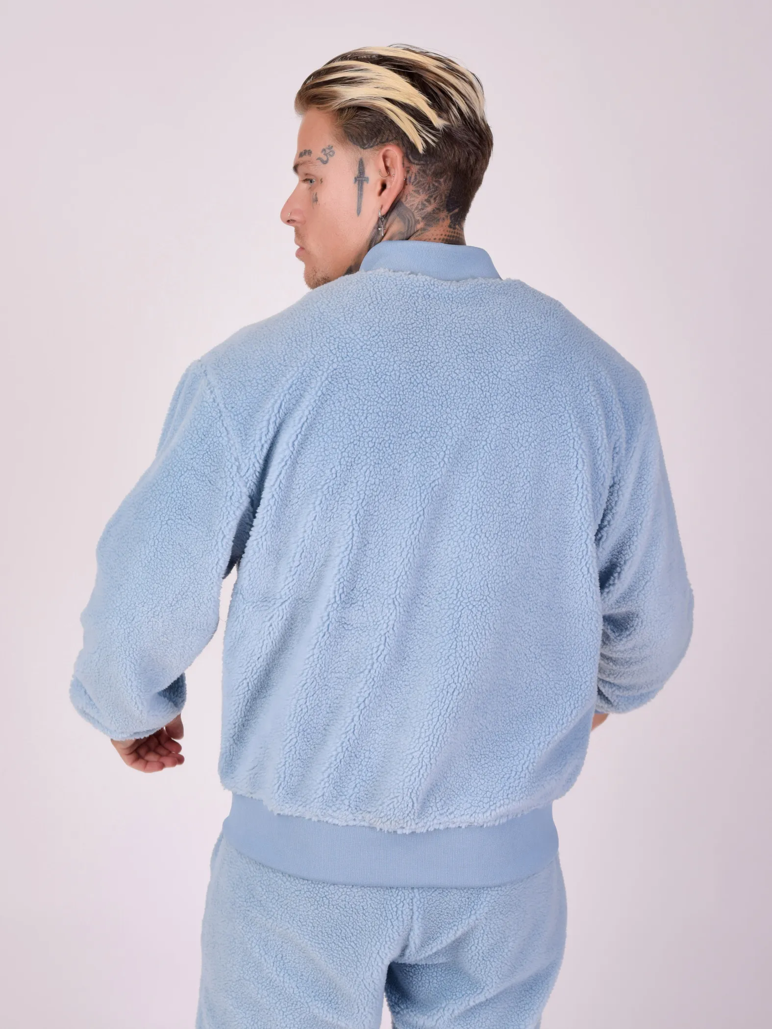 Chaqueta de peluche estilo 
