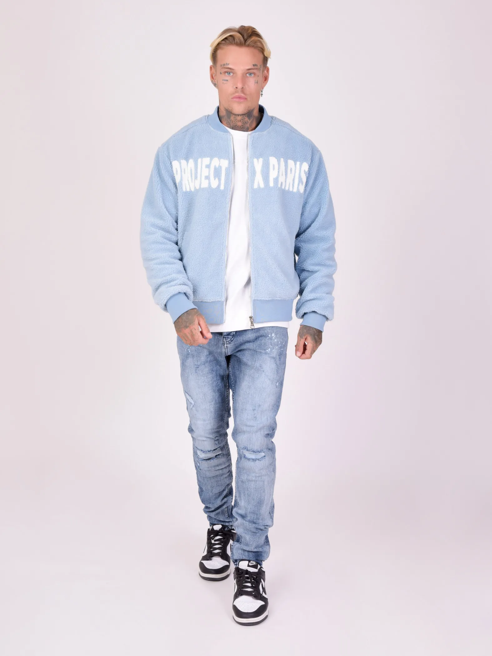 Chaqueta de peluche estilo 