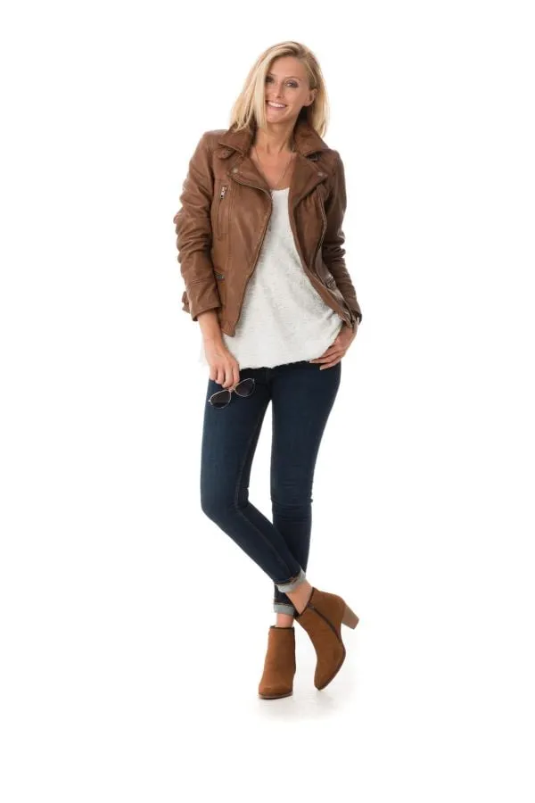 Chaqueta Mujeres Oakwood Video Tan 515