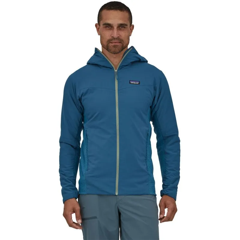 CHAQUETA PATAGONIA M'S NANOAIR LIGHT HYBRID HOODY (WAVY BLUE) HOMBRE