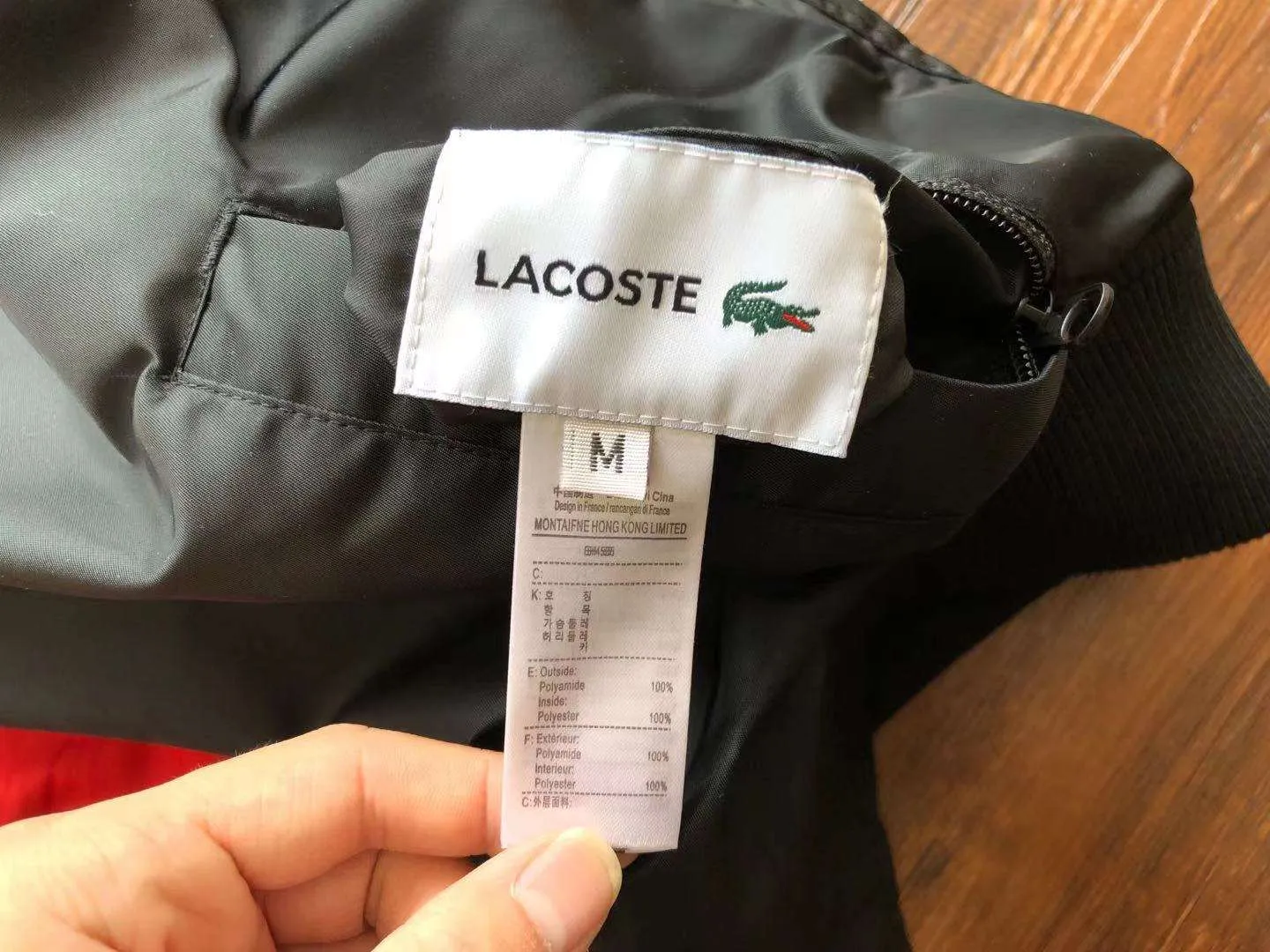Chaqueta Reversible Lacoste