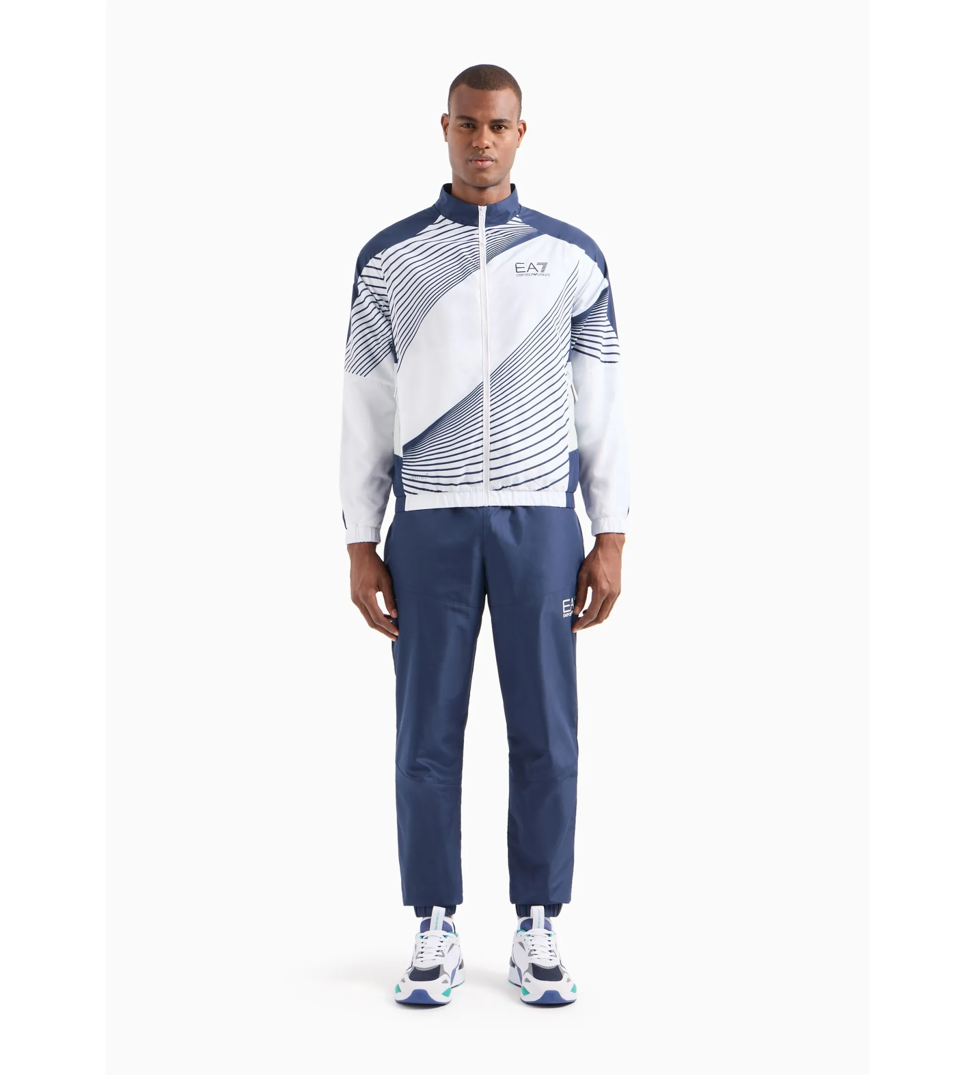 Chándal Tennis Pro de tejido técnico blanco