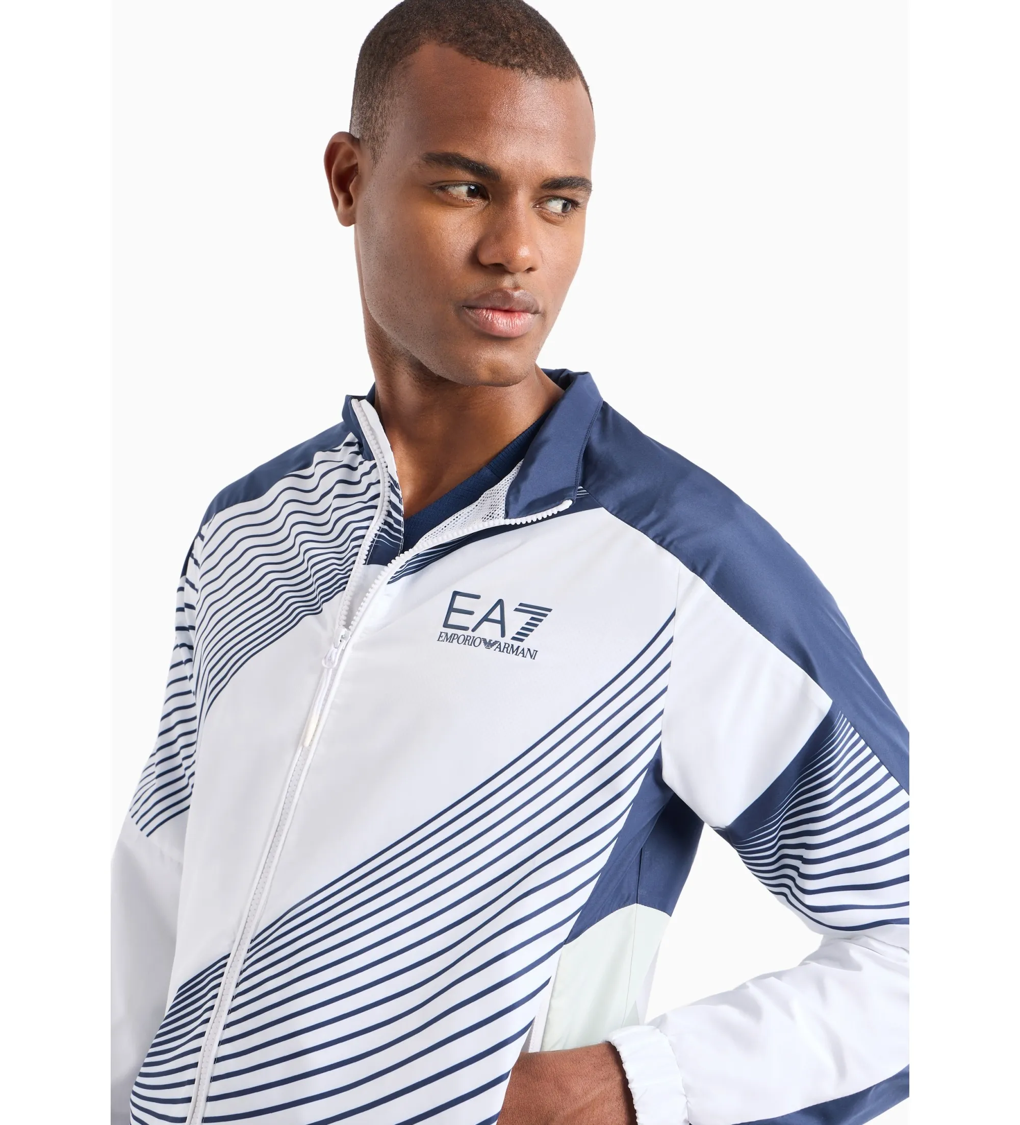Chándal Tennis Pro de tejido técnico blanco