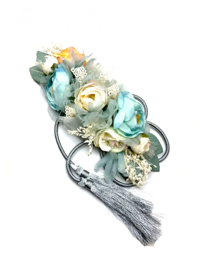 CINTURONES DE MUJER CON BONITAS FLORES EN TONOS PASTEL