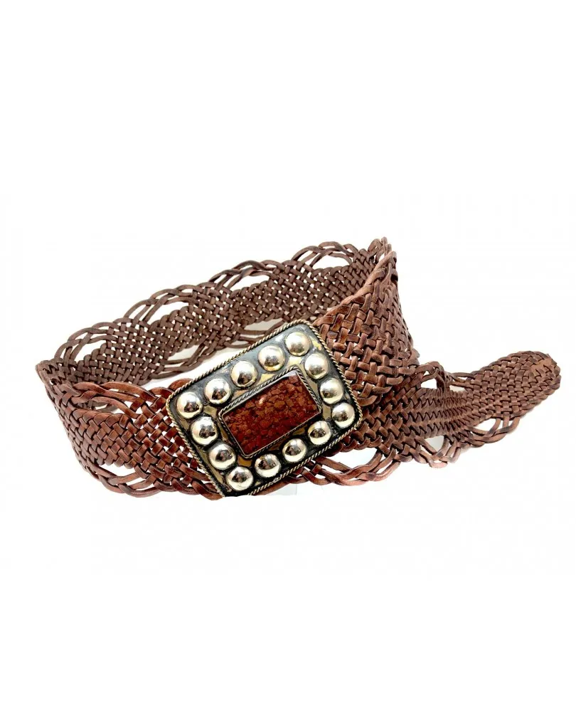CINTURONES DE PIEL ANCHOS ESTILO BOHO CHIC
