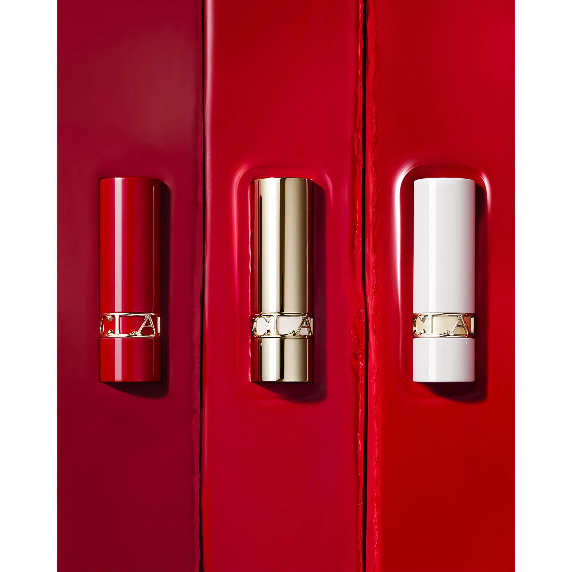CLARINS JOLI ROUGE RECARGABLE  ESTUCHE ROJO