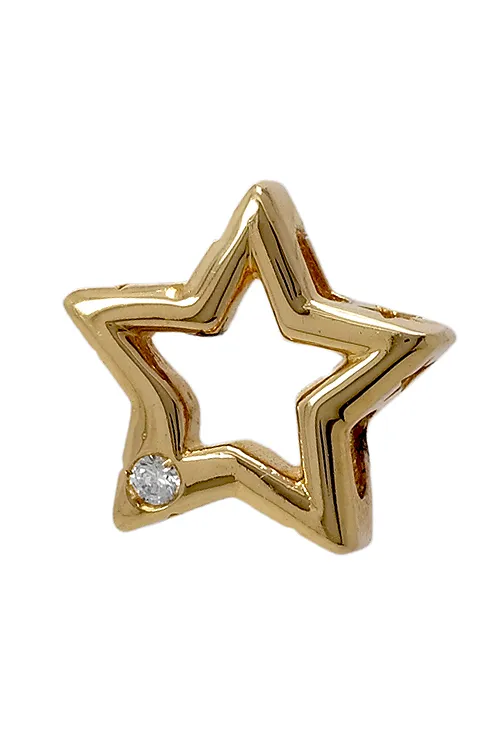 Colgante oro amarillo 18K estrella 037_88581