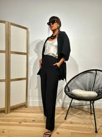Conjunto Kimono DUBBA Negro