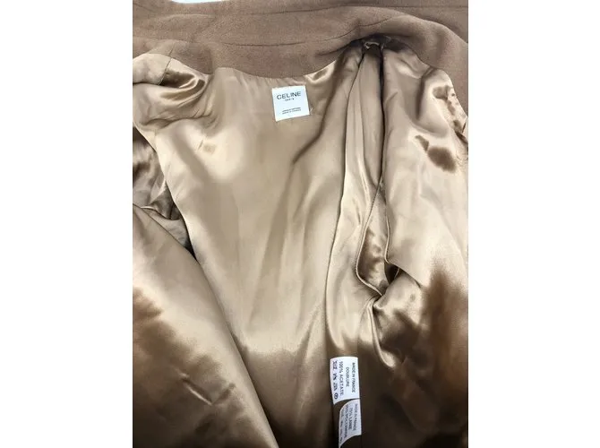Céline Capa Beige Caramelo 