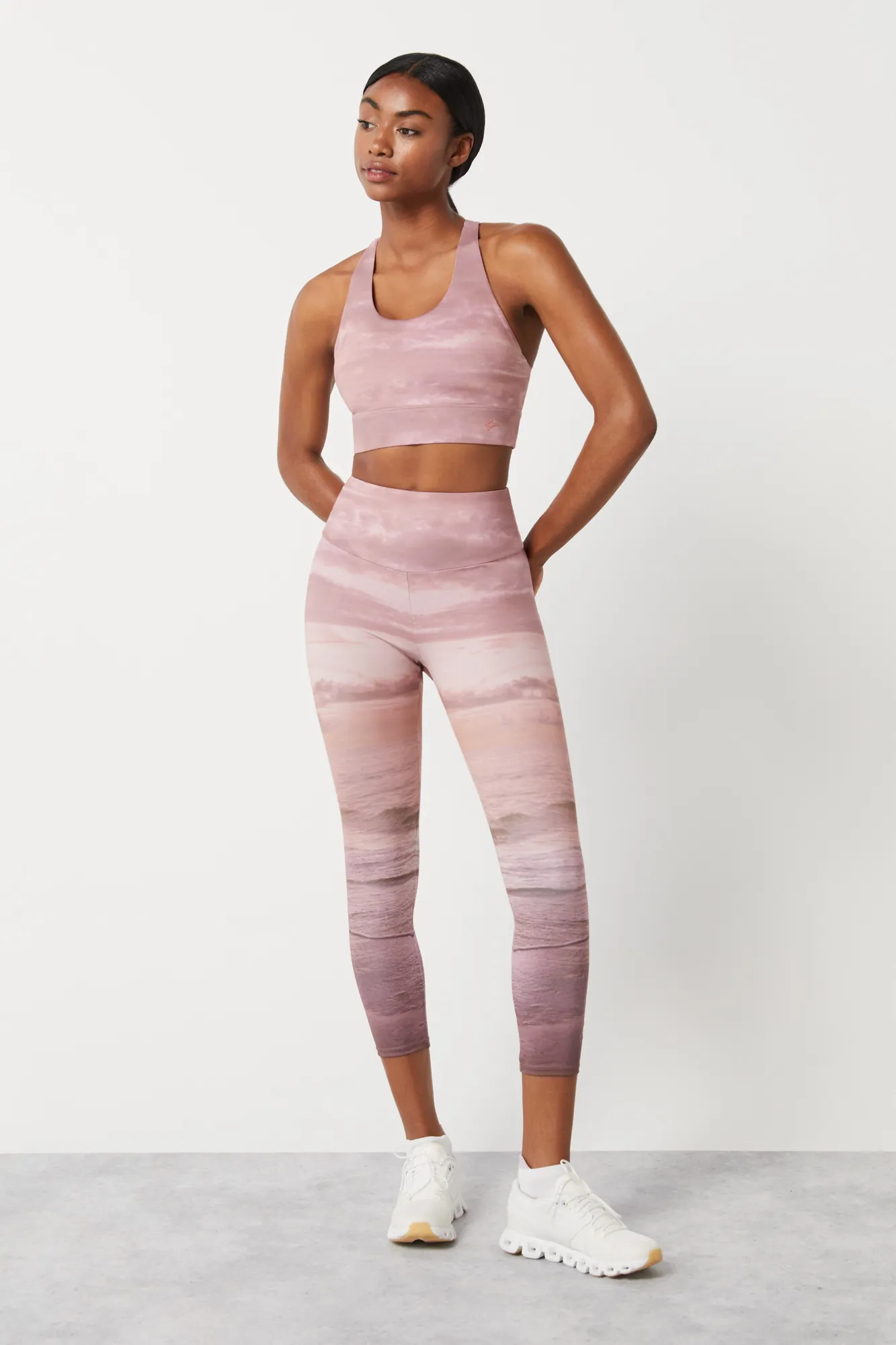 Dash and Stars Sujetador deportivo sunset 4D Stretch