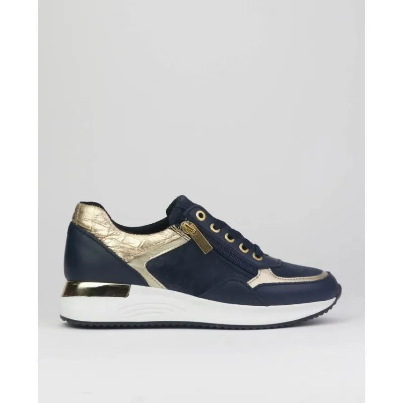 DEPORTIVAS DE MUJER CARAMELO 114122007 AZUL ORO