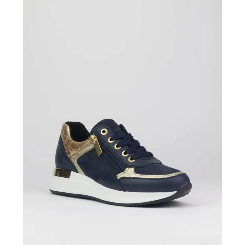 DEPORTIVAS DE MUJER CARAMELO 114122007 AZUL ORO