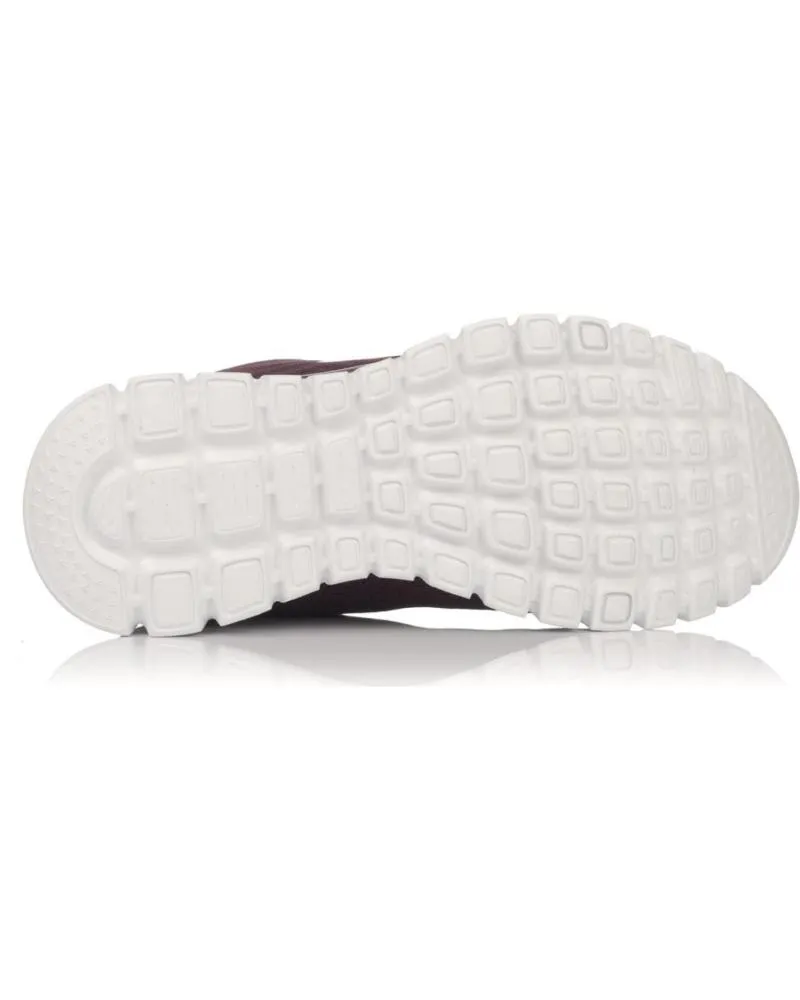 Deportivas de Mujer y Niña SKECHERS SNEAKERS MUJER GRACEFUL BURDEOS 12615 ROJO