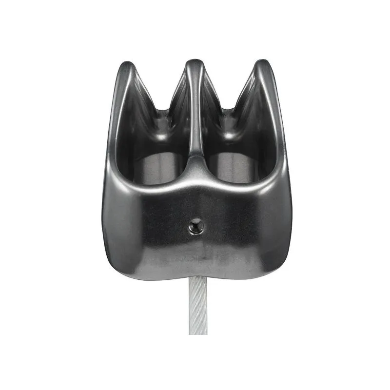 Dispositivo de bajada PETZL Verso (gris)