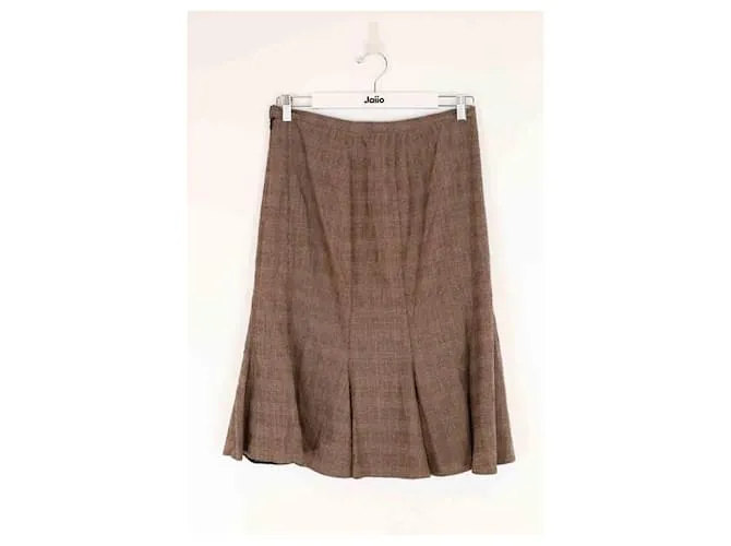 Dolce & Gabbana Falda marrón Castaño 