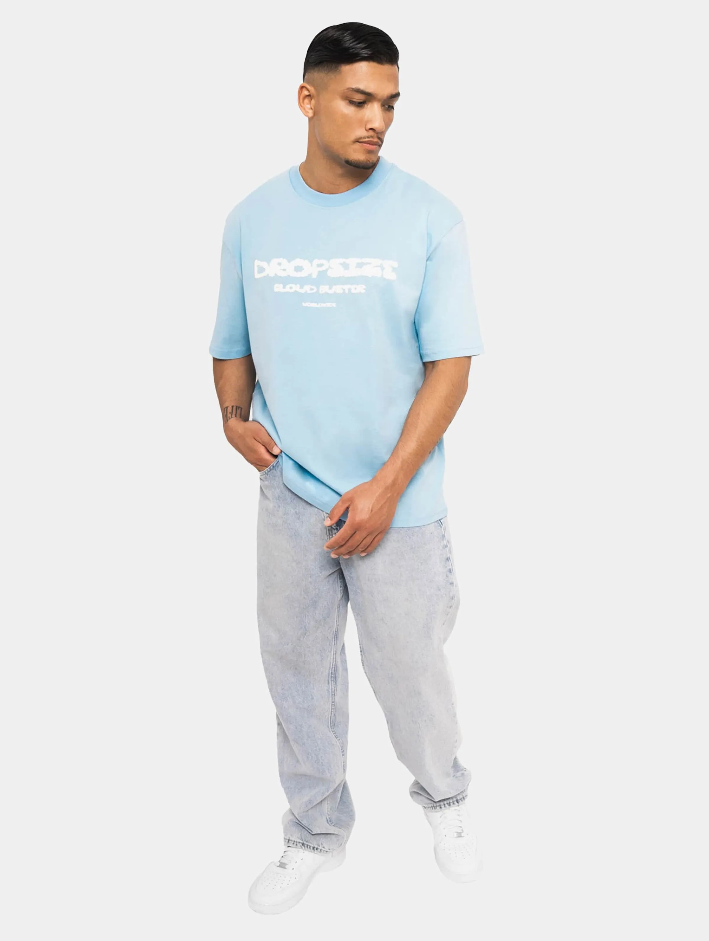 DROPSIZE DROPSIZE HEAVY OVERSIZE CLOUD BUSTER TSHIRTS