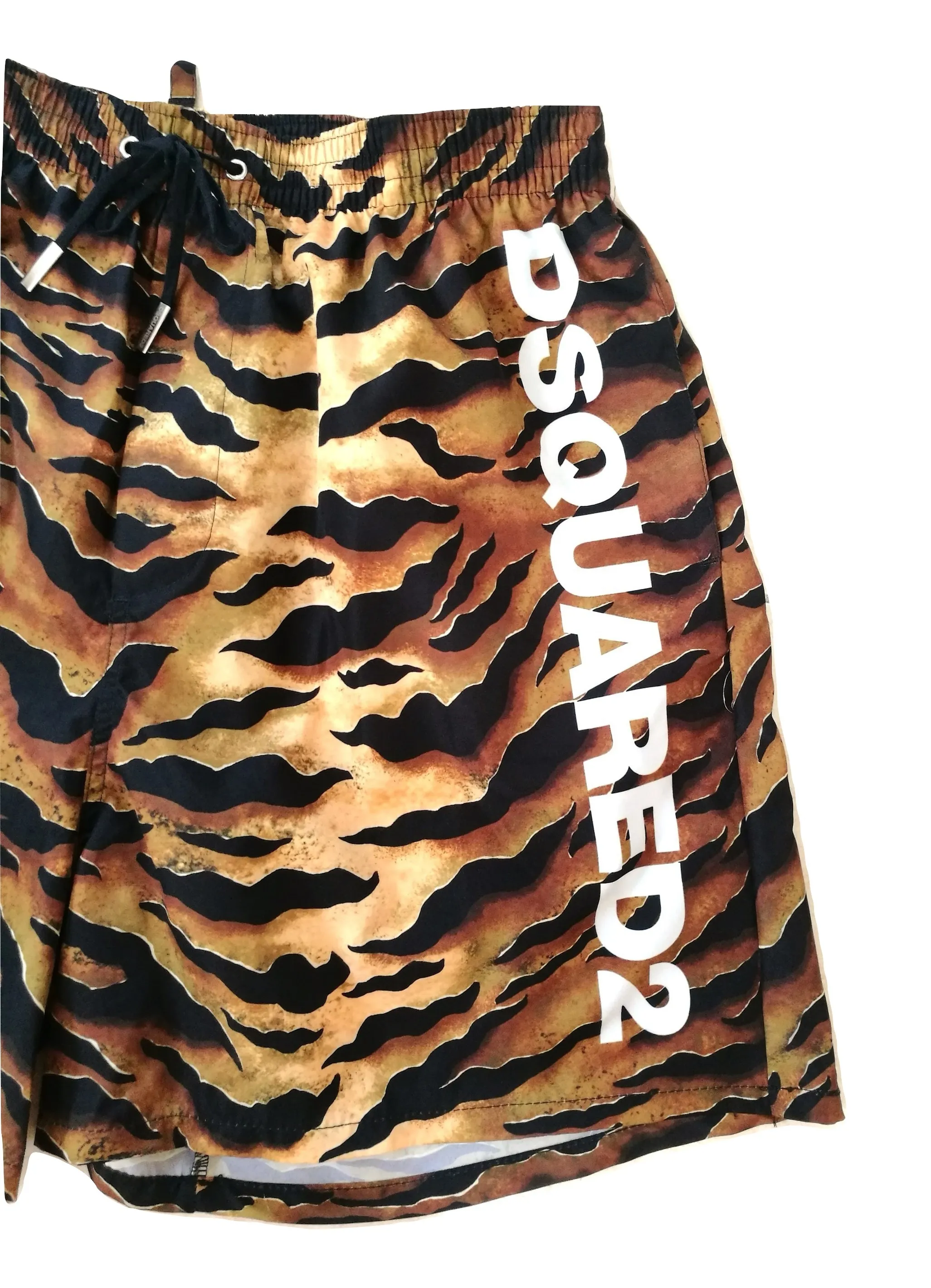 DSQUARED traje de baño para hombre boxer shorts tiger camouflage D7N563430.218