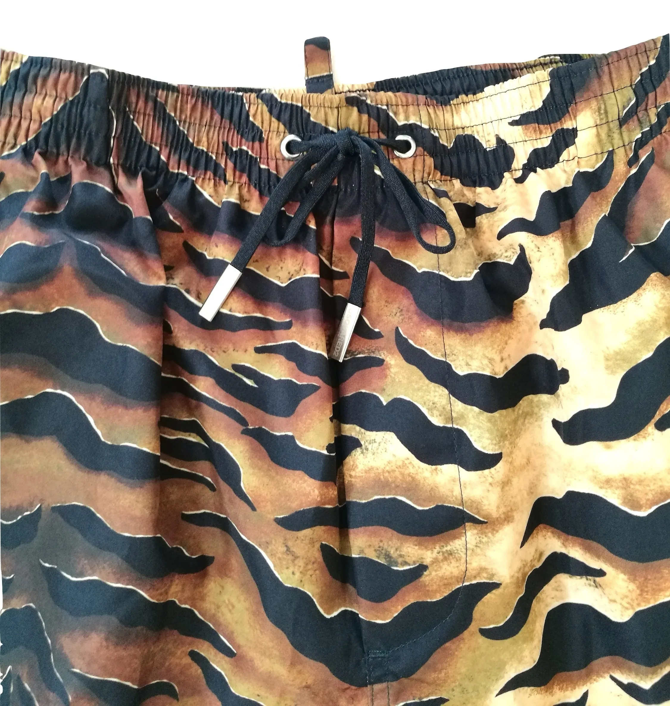 DSQUARED traje de baño para hombre boxer shorts tiger camouflage D7N563430.218