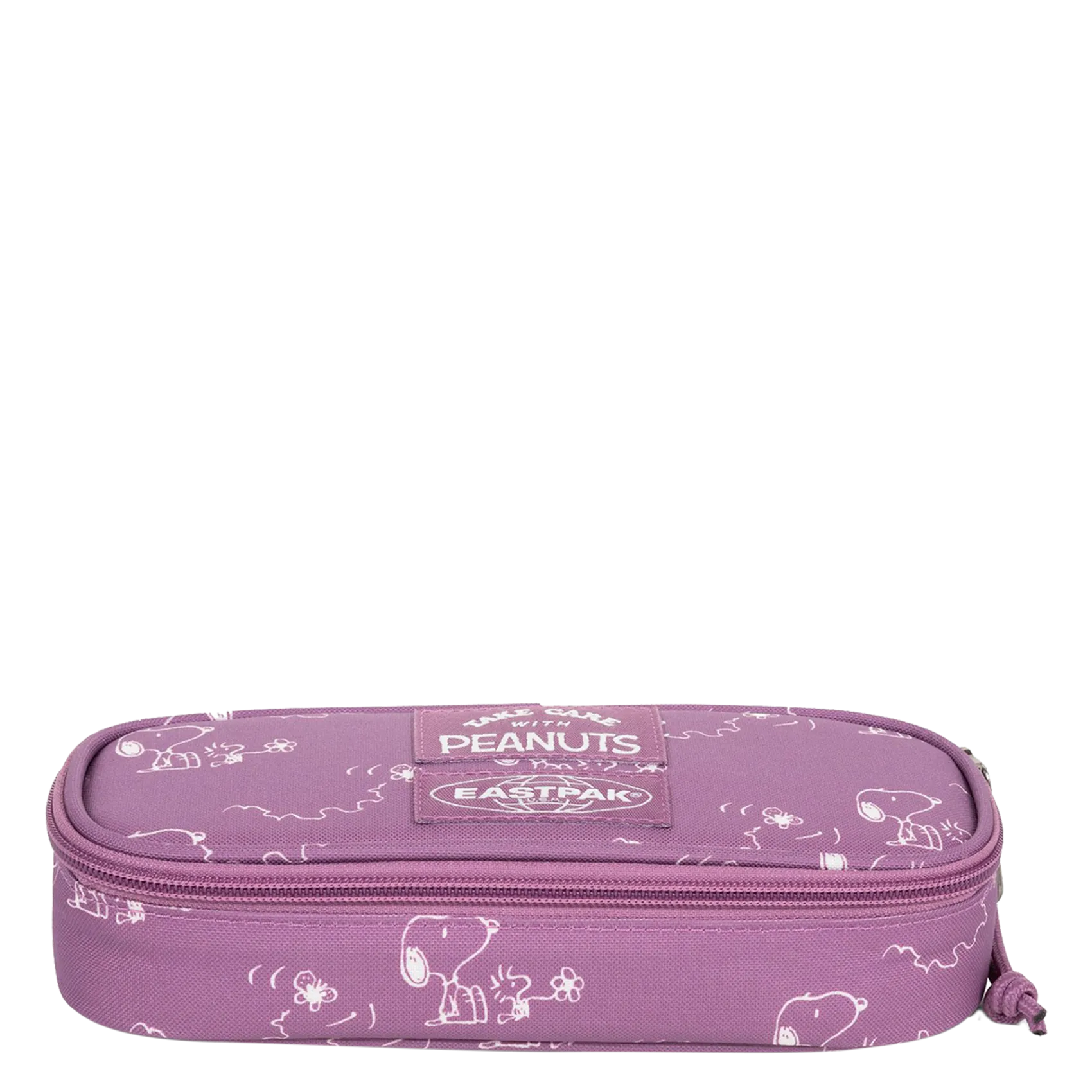 EASTPAK OVAL PACK  ESTUCHE COMPACTO ESTAMPADO EN ROSA