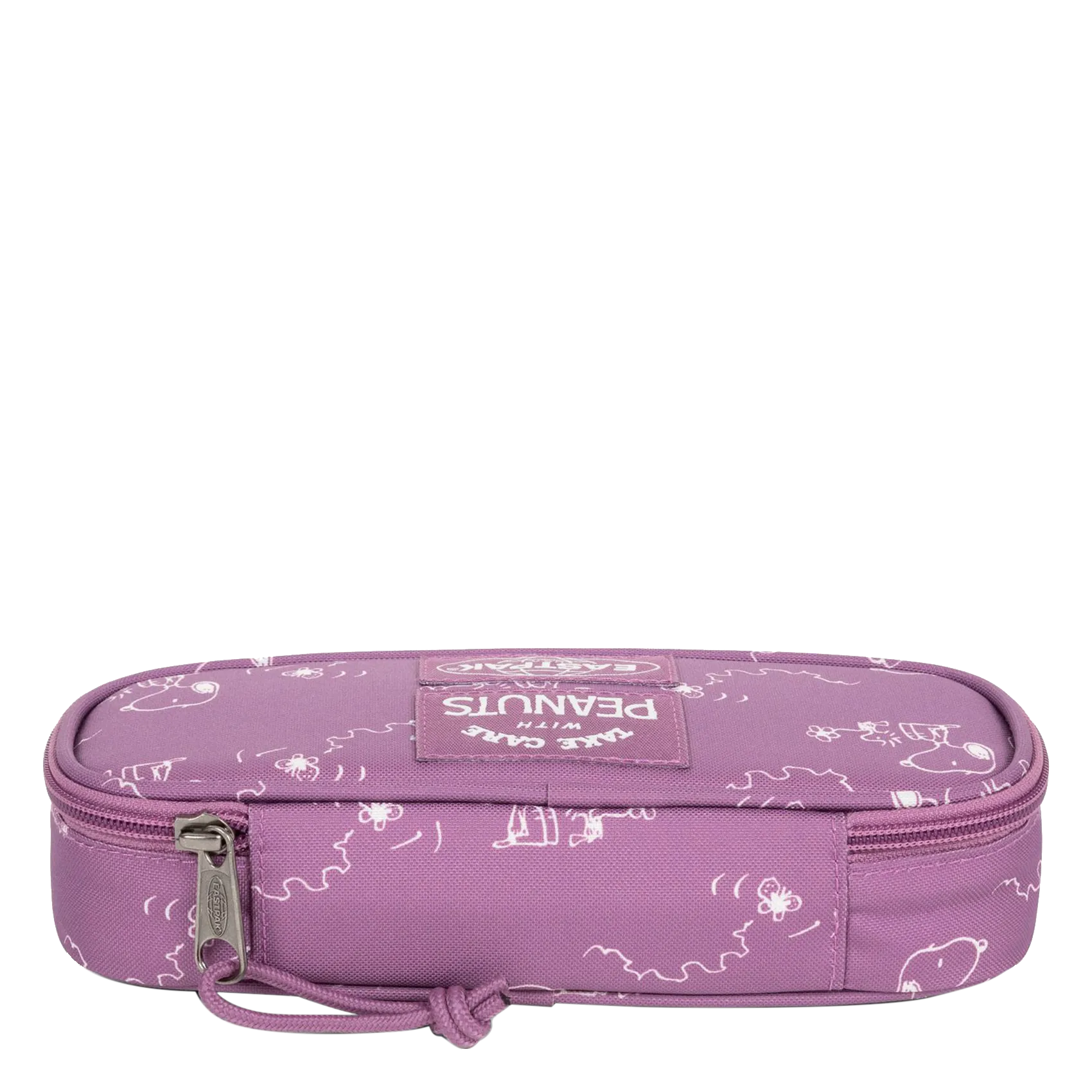 EASTPAK OVAL PACK  ESTUCHE COMPACTO ESTAMPADO EN ROSA