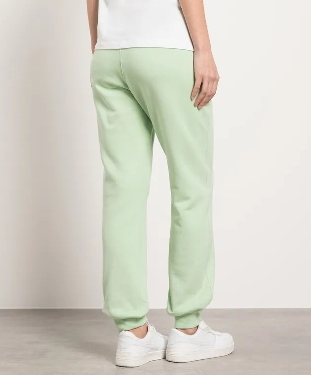 Ermanno Scervino Green logo joggers