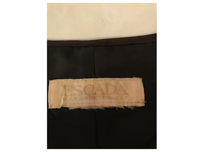 Escada Bustier de encaje marrón Marrón oscuro 
