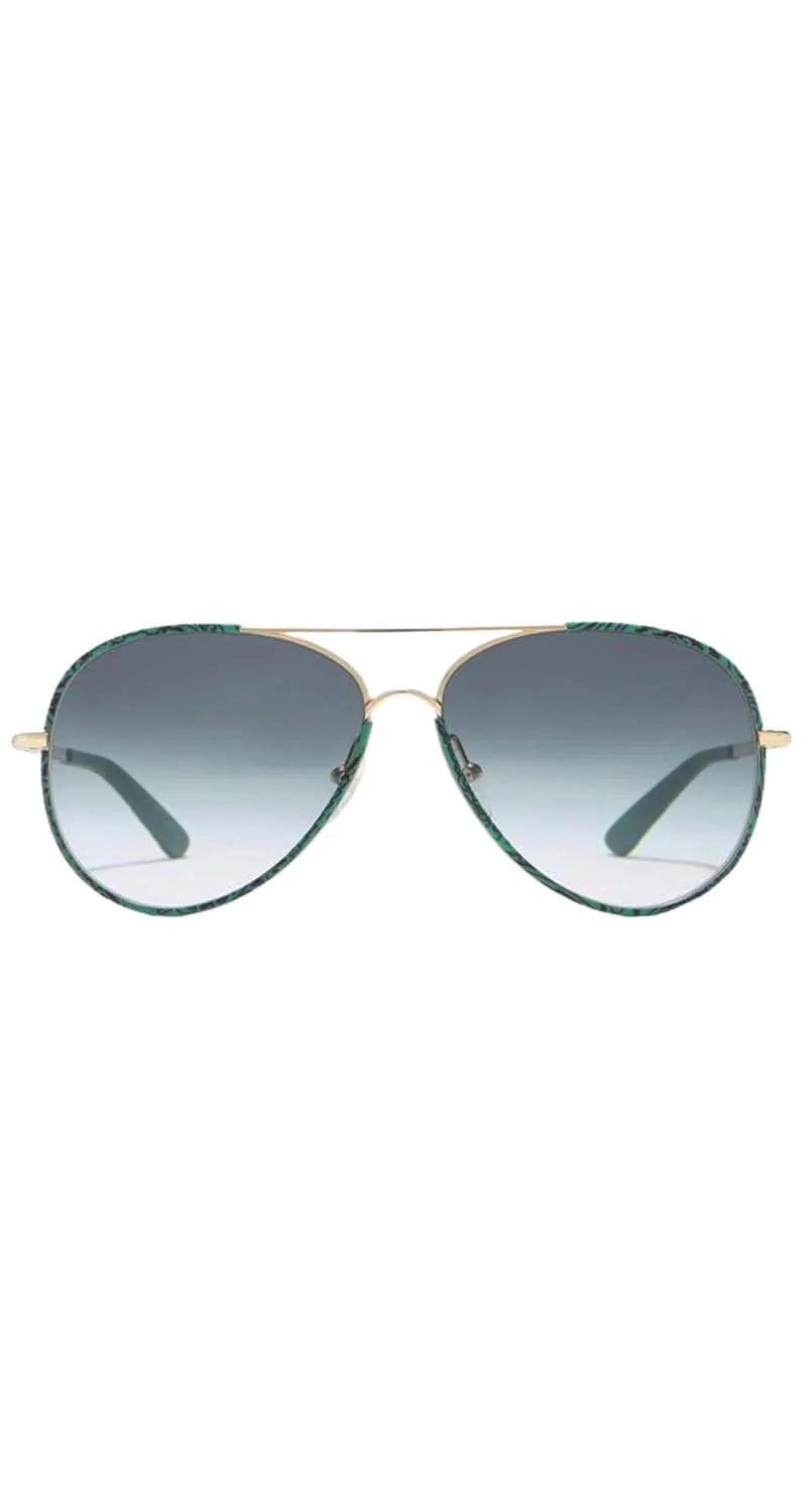 ETRO Anteojos Green Paisley