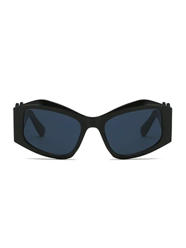 Gafas de sol estilo punk con patas onduladas
