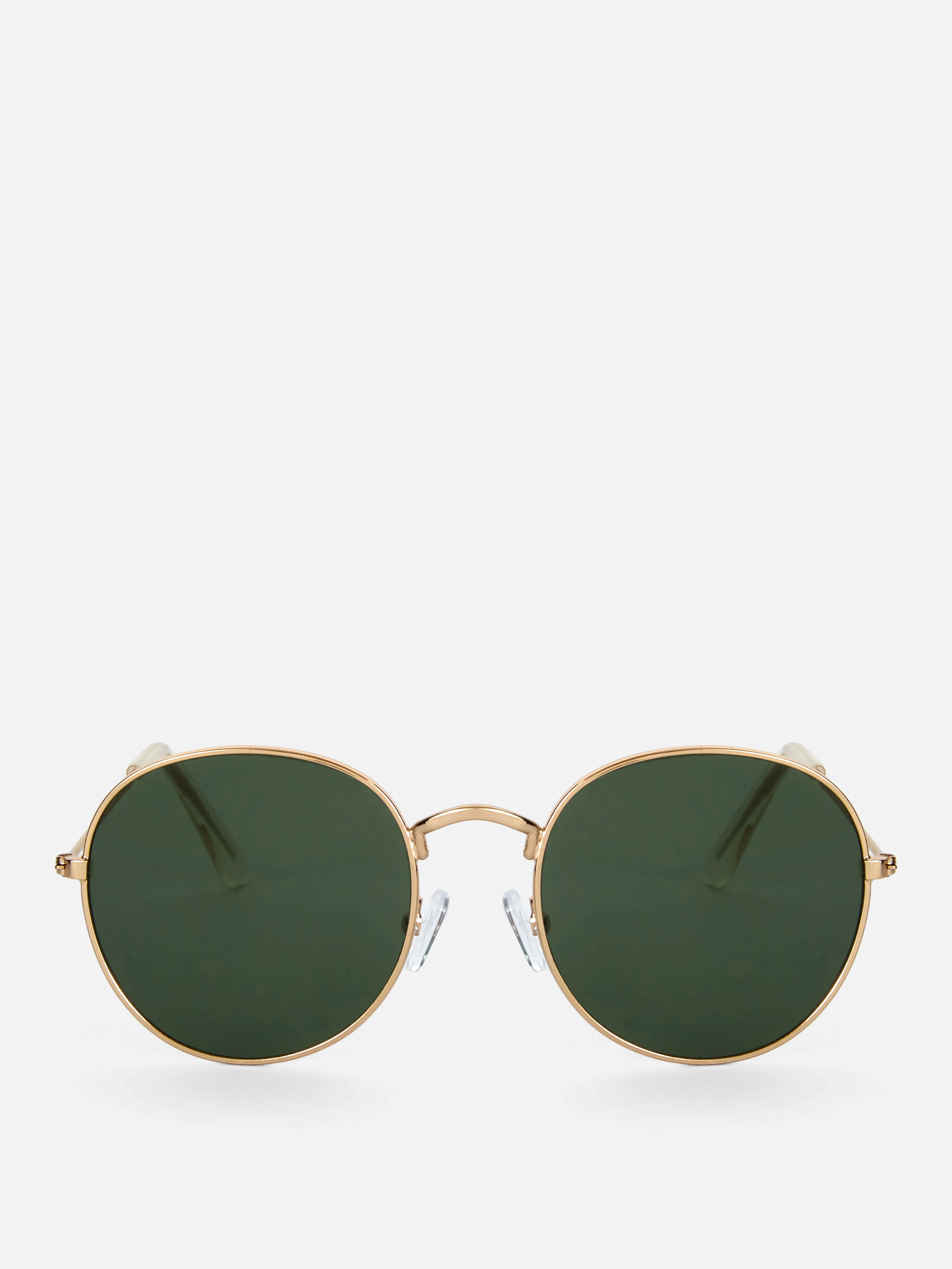 Gafas de sol redondas con montura metálica