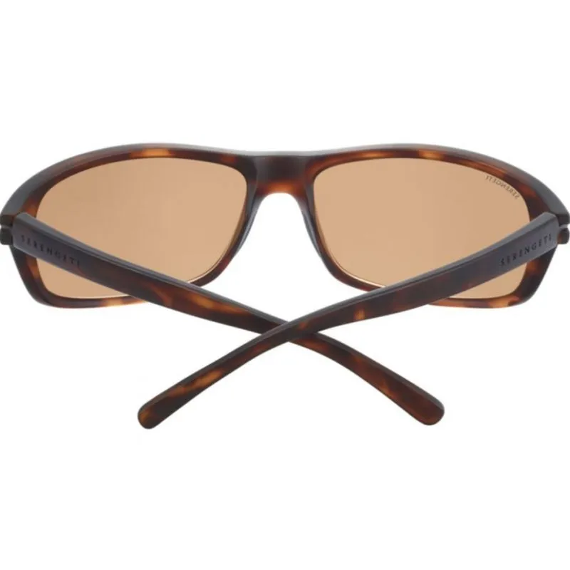Gafas Serengeti Bormio (Tortuga Oscuro Mate Saturno Polarizado cat 2 a 3)