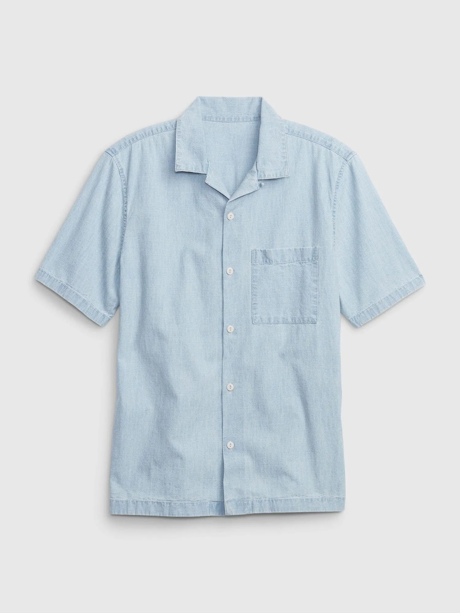 GAP Camisa Gap Denim Manga Corta Hombre