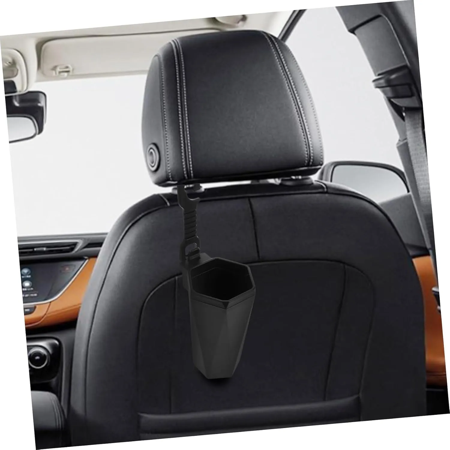 Gatuida 3 Piezas bote de basura del coche Cubo basura asiento desperdiciar bolsas de basura papelera cubo de basura del coche bo