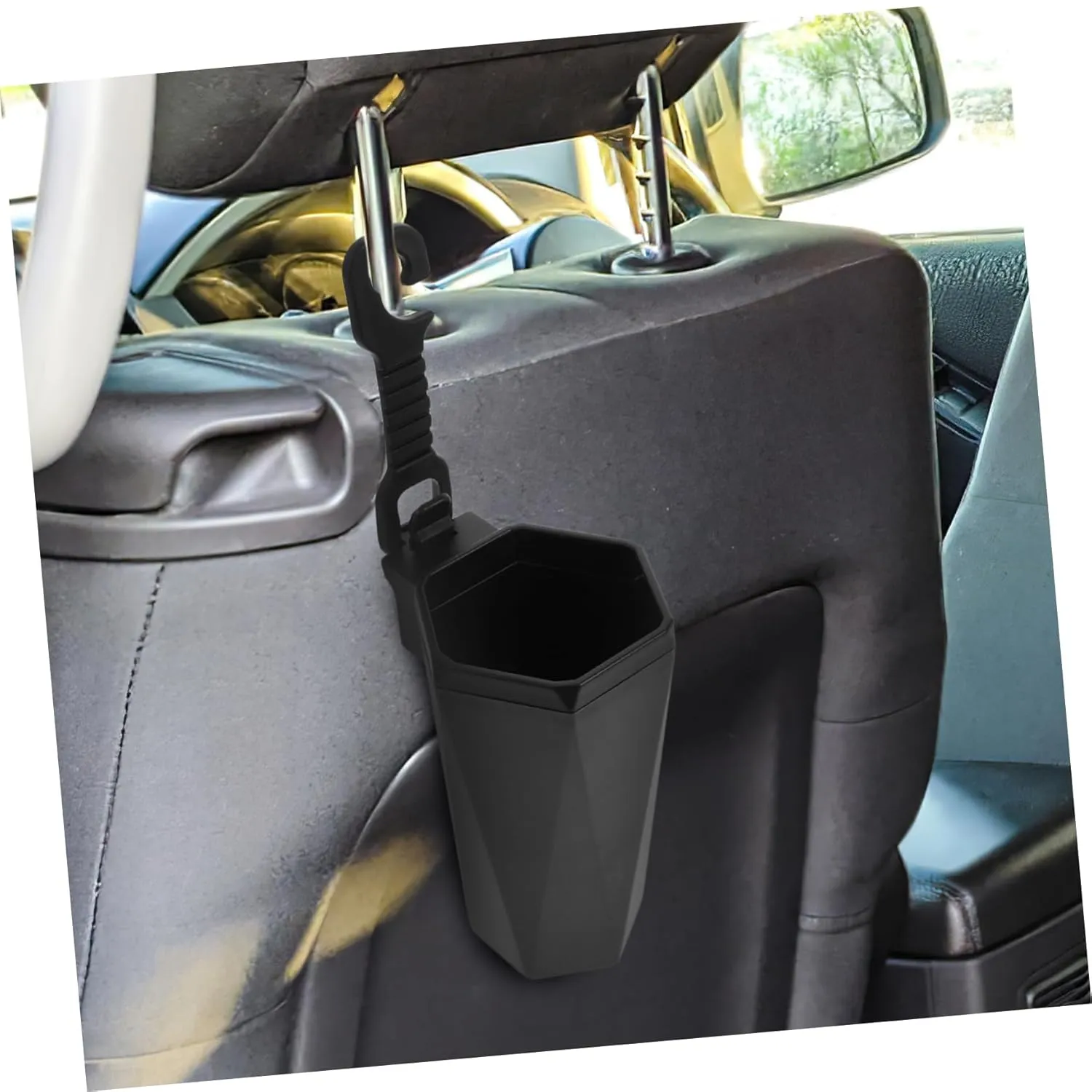 Gatuida 3 Piezas bote de basura del coche Cubo basura asiento desperdiciar bolsas de basura papelera cubo de basura del coche bo