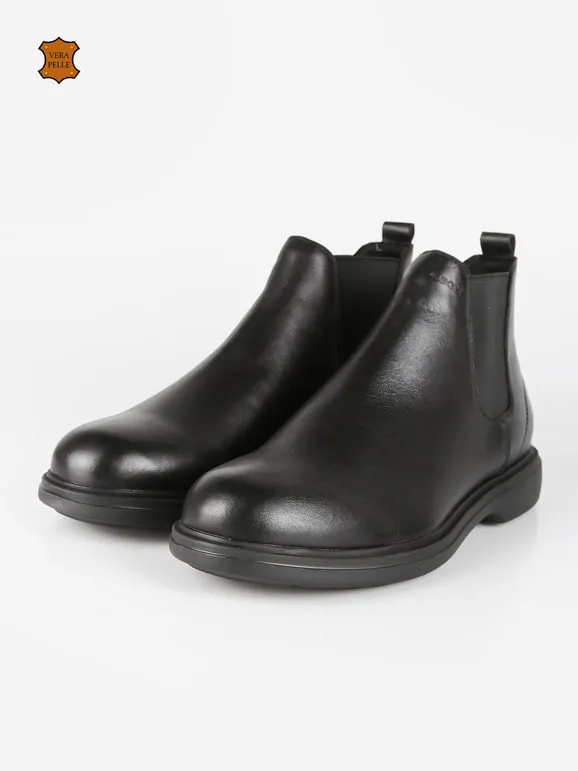 Geox U OTTAVIO C  Botines chelsea de piel para hombre