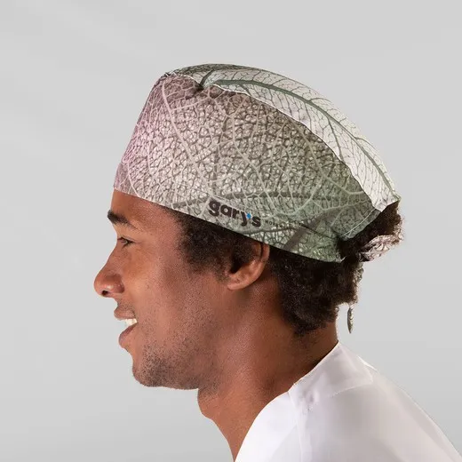 Gorro Cirujano Tiras Tejido Reciclado Corteza