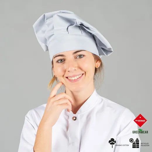 Gorro Gran Chef Tejido Reciclado Y Organico Klopman