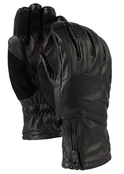 GUANTES BURTON LEATHER TECH AK  TRUE BLACK  MEN´S