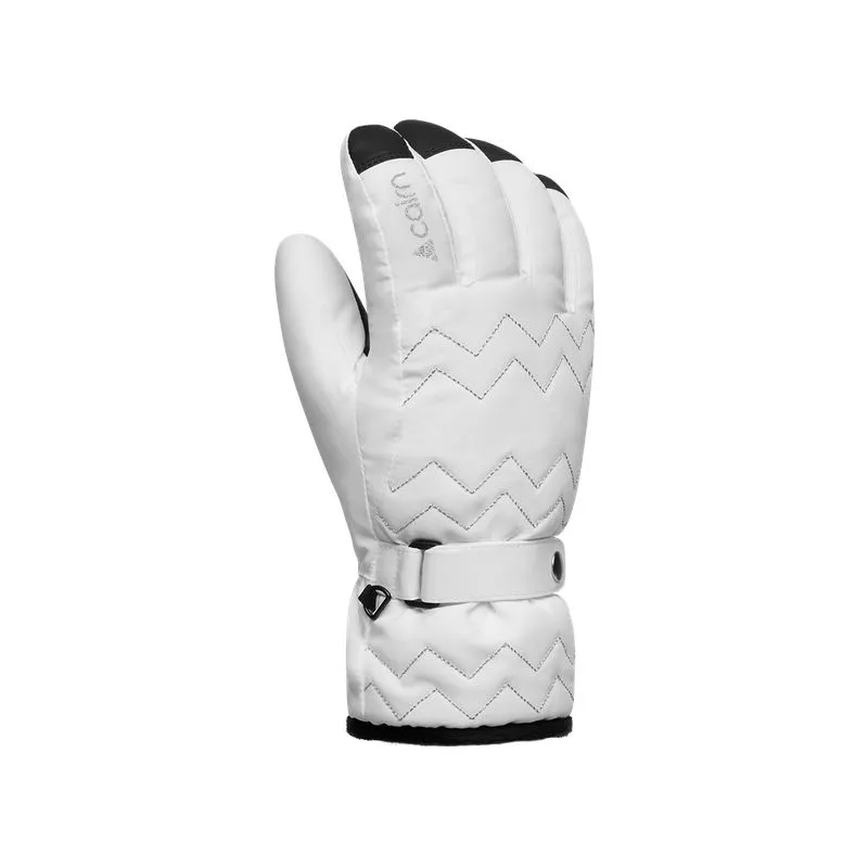 GUANTES DE ESQUí CAIRN ABYSS 2 W CTEX (WHITE ZIGZAG) MUJER