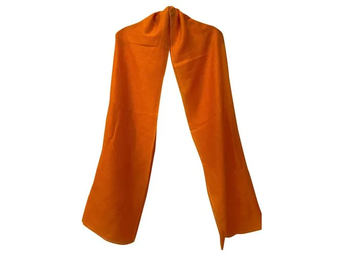 Hermès Bufandas Naranja 