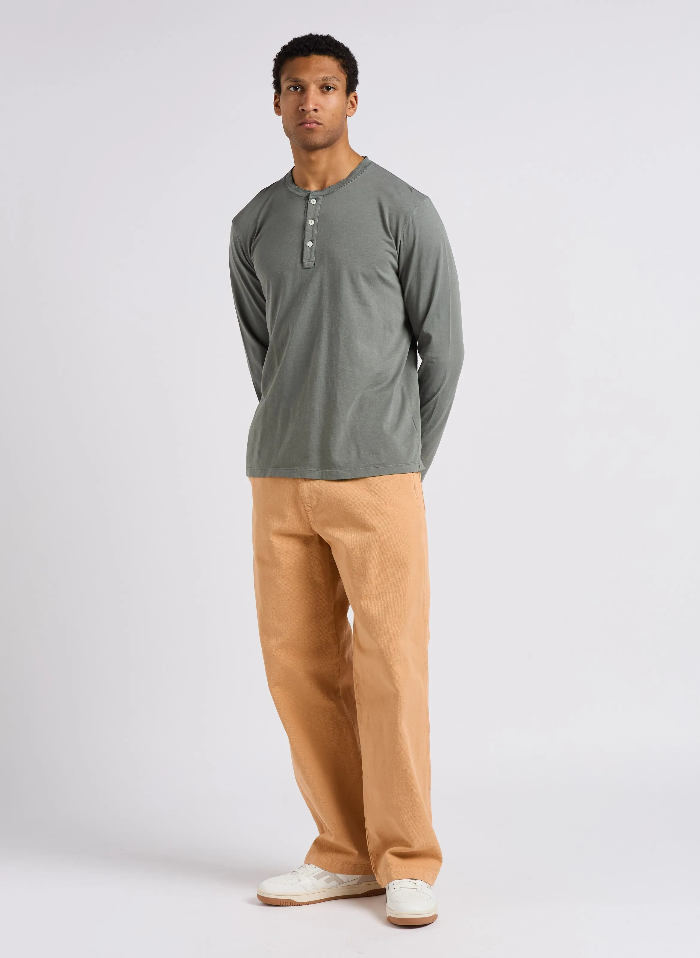 HOMECORE HEMMING TAURUS  PANTALóN ANCHO DE ALGODóN EN ROSA